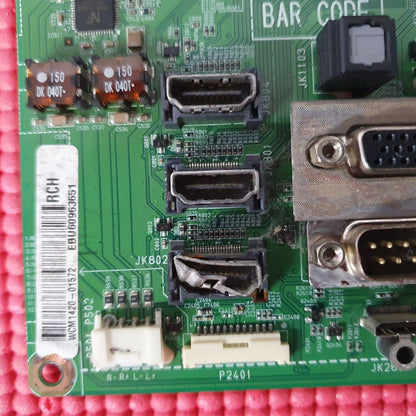 MAIN BOARD FOR LG 42LE4500 42" TV EAX61766102 EBU609663651 SCREEN T420HW07 V.5