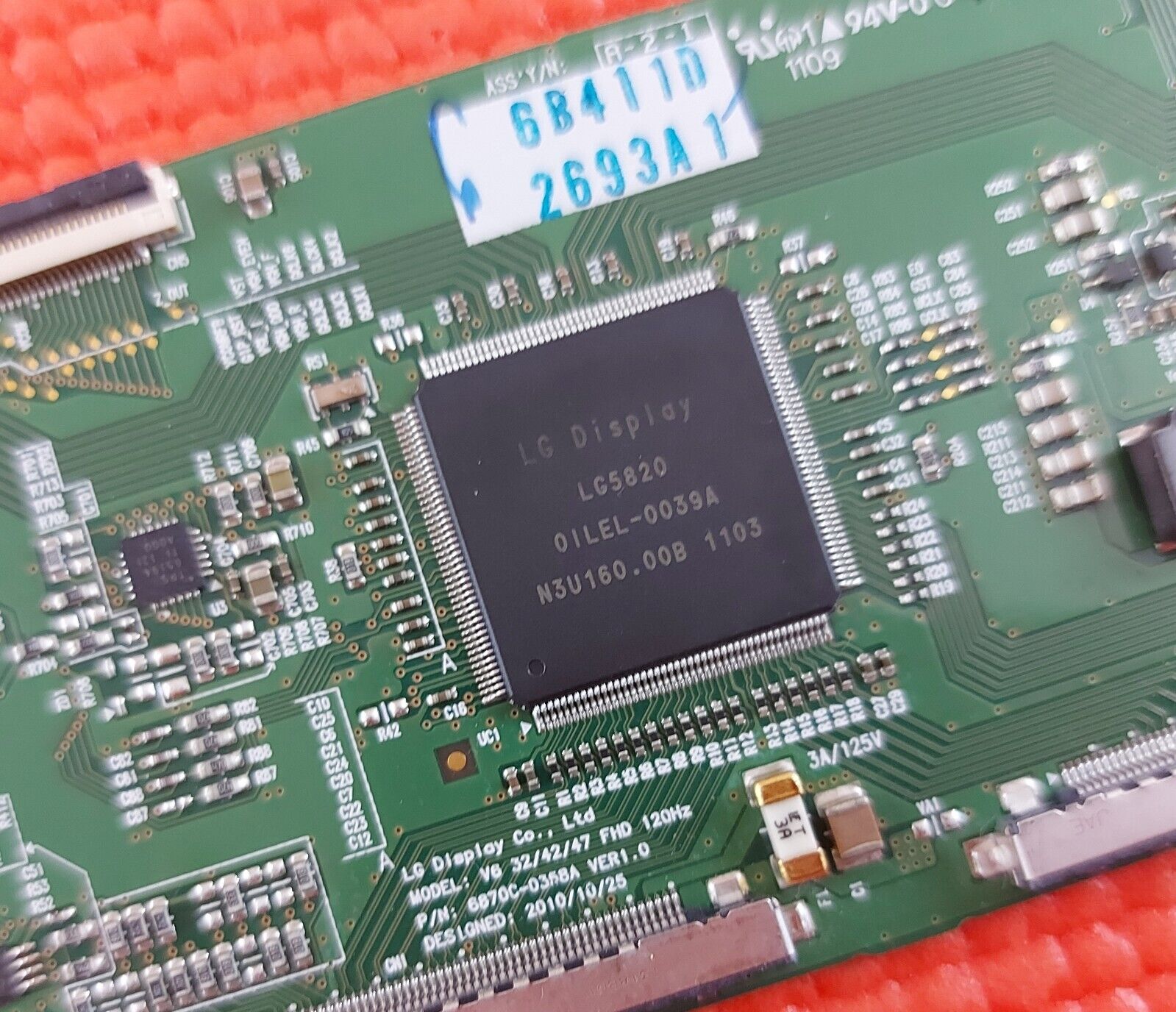 LVDS BOAR FOR LG 42LV550T 42LW650T 42LW550T 42" LED TVs 6870C-0358A 6871L-2693A