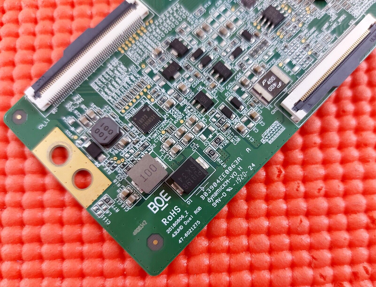 TCON BOARD FOR JVC LT-43C800 LT-43C890 TV HV430QUB-H10 47-6021275 44-9771497O