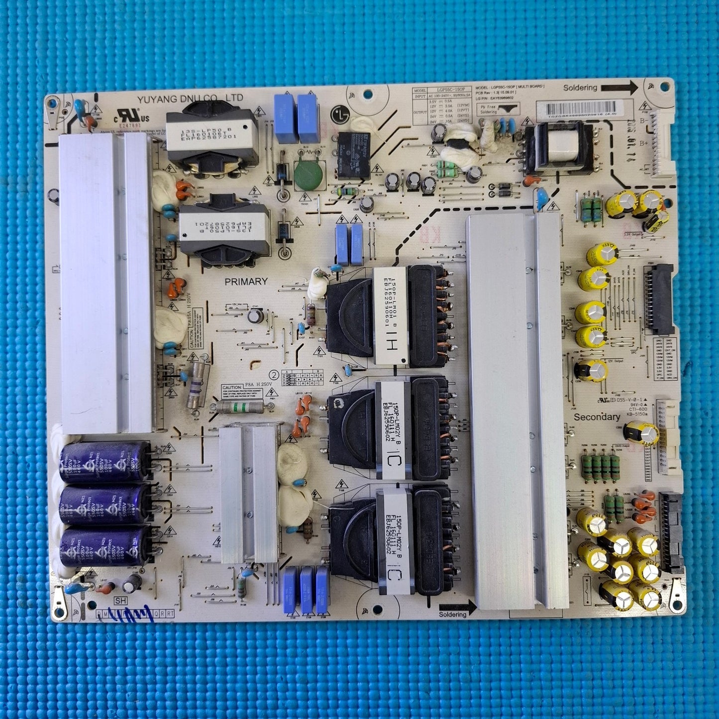 POWER SUPPLY BOARD FOR LG 55EG910V 55EG920V 55" OLED TV LG55C-15OP EAY63989802