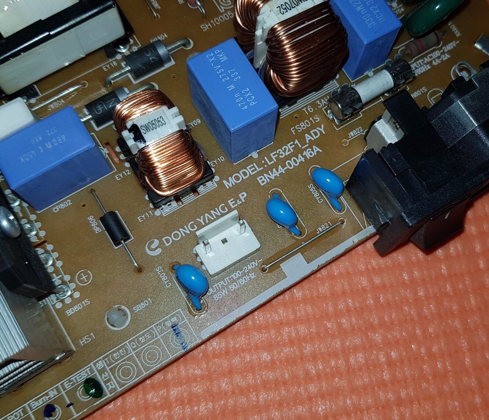 POWER SUPPLY FOR SAMSUNG LH32HBPLBC 320MX-3 32" LCD TV LF32F1_ADY BN44-00416A