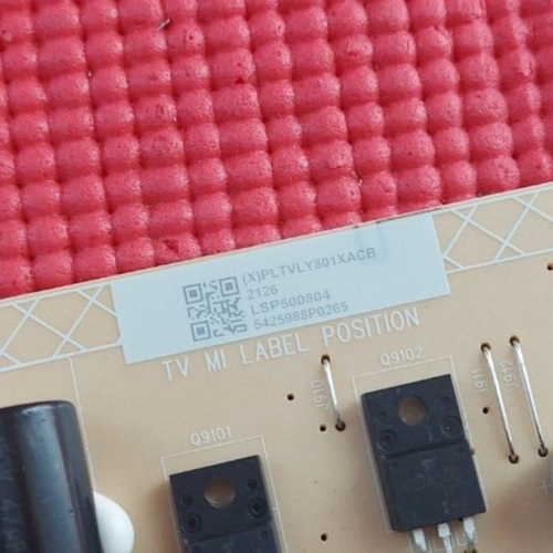 POWER BOARD FOR PHILIPS 50PUS7506/12 50" TV 715GA008-P01-002-003S PLTVLY801XACB