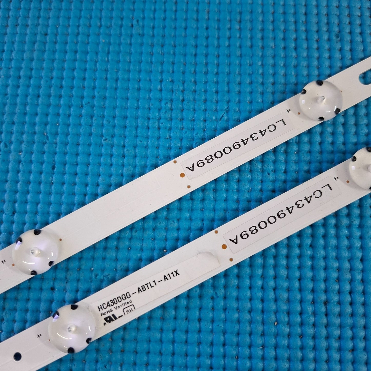 BACKLIGHT SET FOR LG 43UK6300PLB 43UK6470PLB 43UM7050PLF 43" TV LC43490089A