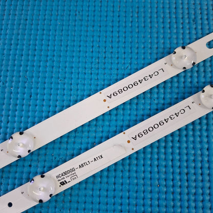 BACKLIGHT SET FOR LG 43UK6300PLB 43UK6470PLB 43UM7050PLF 43" TV LC43490089A