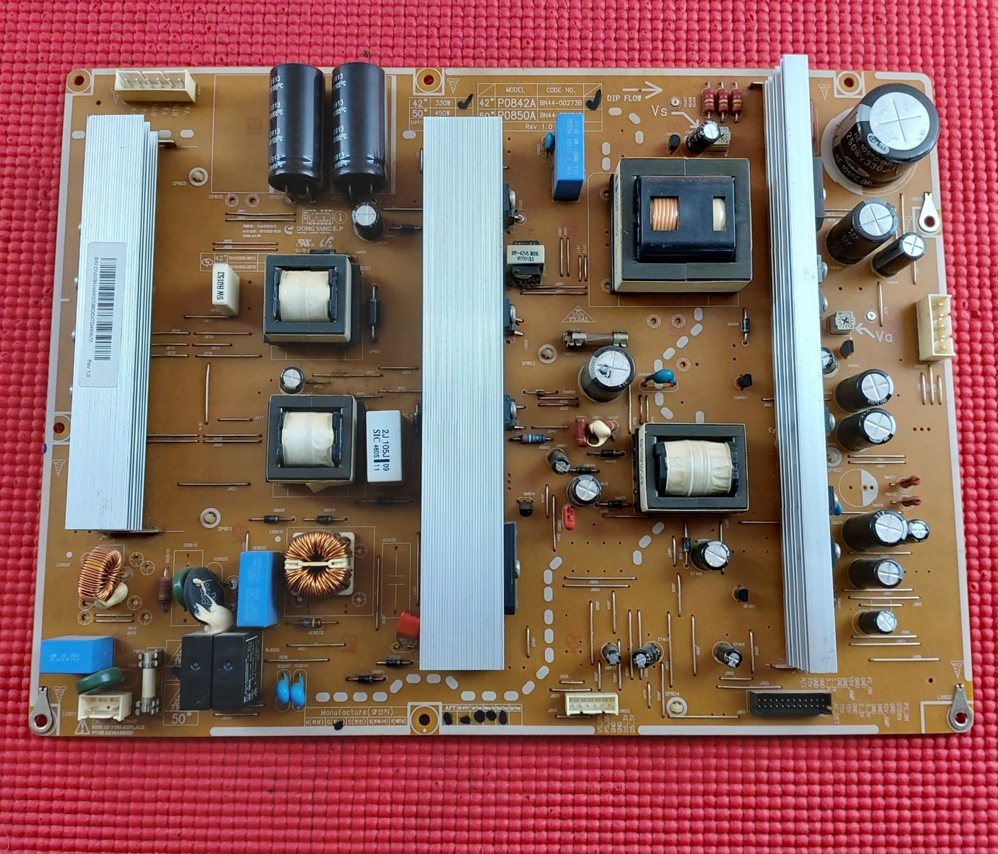 PSU FOR SAMSUNG PS42B430P2W PS42B450B1W PS42B451B2W PS42B530S2W TV BN44-00273B