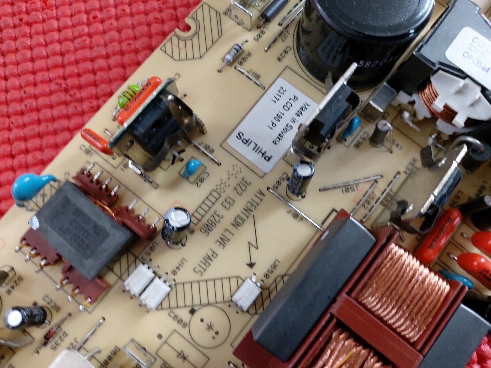 PSU FOR PHILIPS 32PF5520 32PF5521D 32PF7531D 32PF7520D 3122 133 32806 PLCD190P1