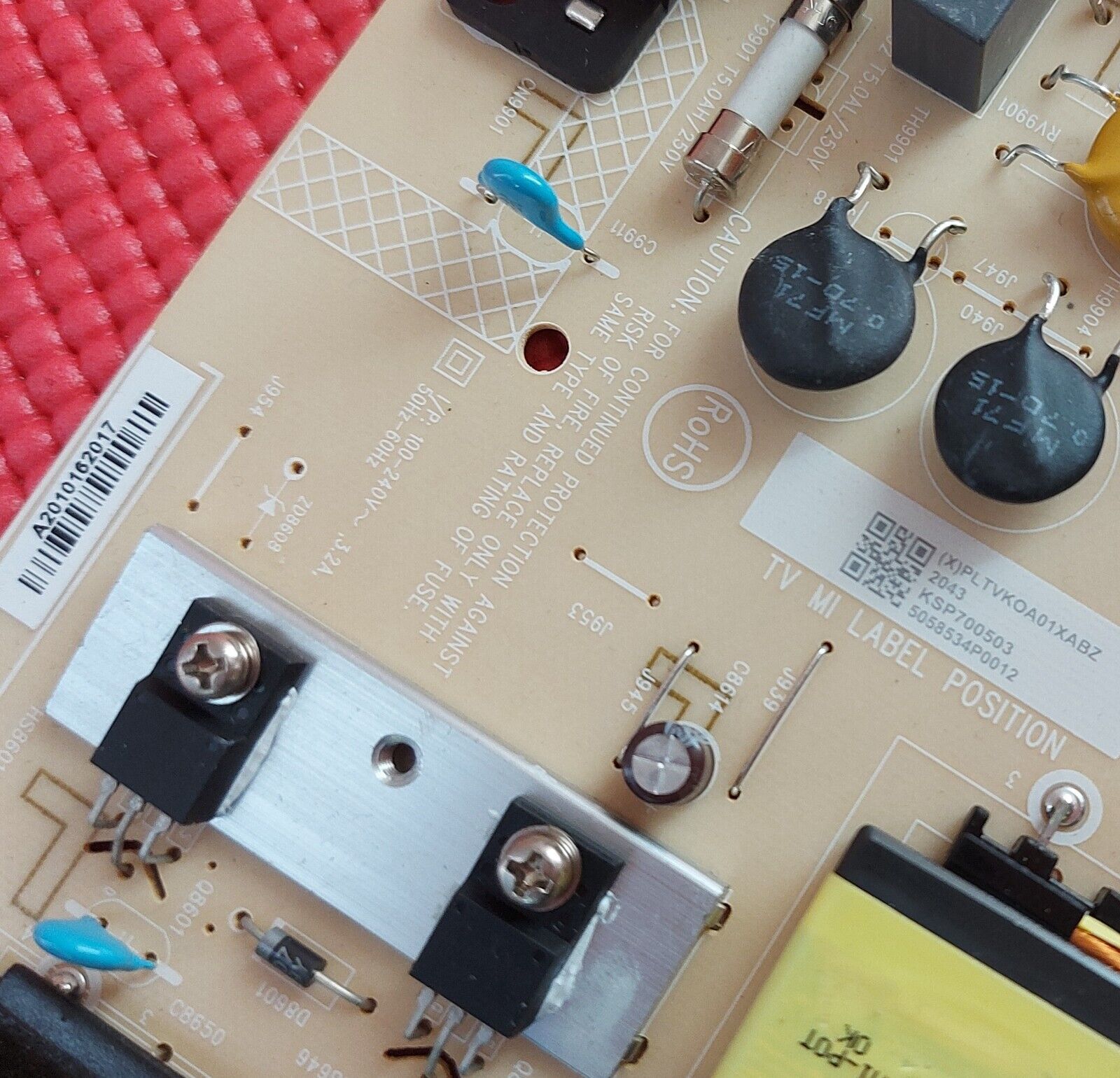 POWER BOARD FOR PHILIPS 70PUS9005/12 TV TPV 715GA025-P01-000-003M PLTVKOA01XABZ