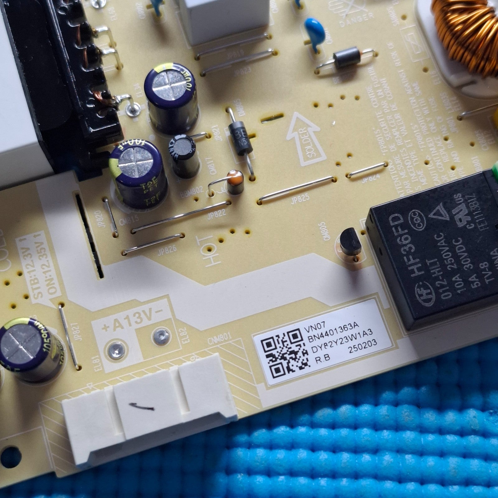 POWER SUPPLY BOARD FOR SAMSUNG QE85Q7FAAU 85" TV BN44-01363A