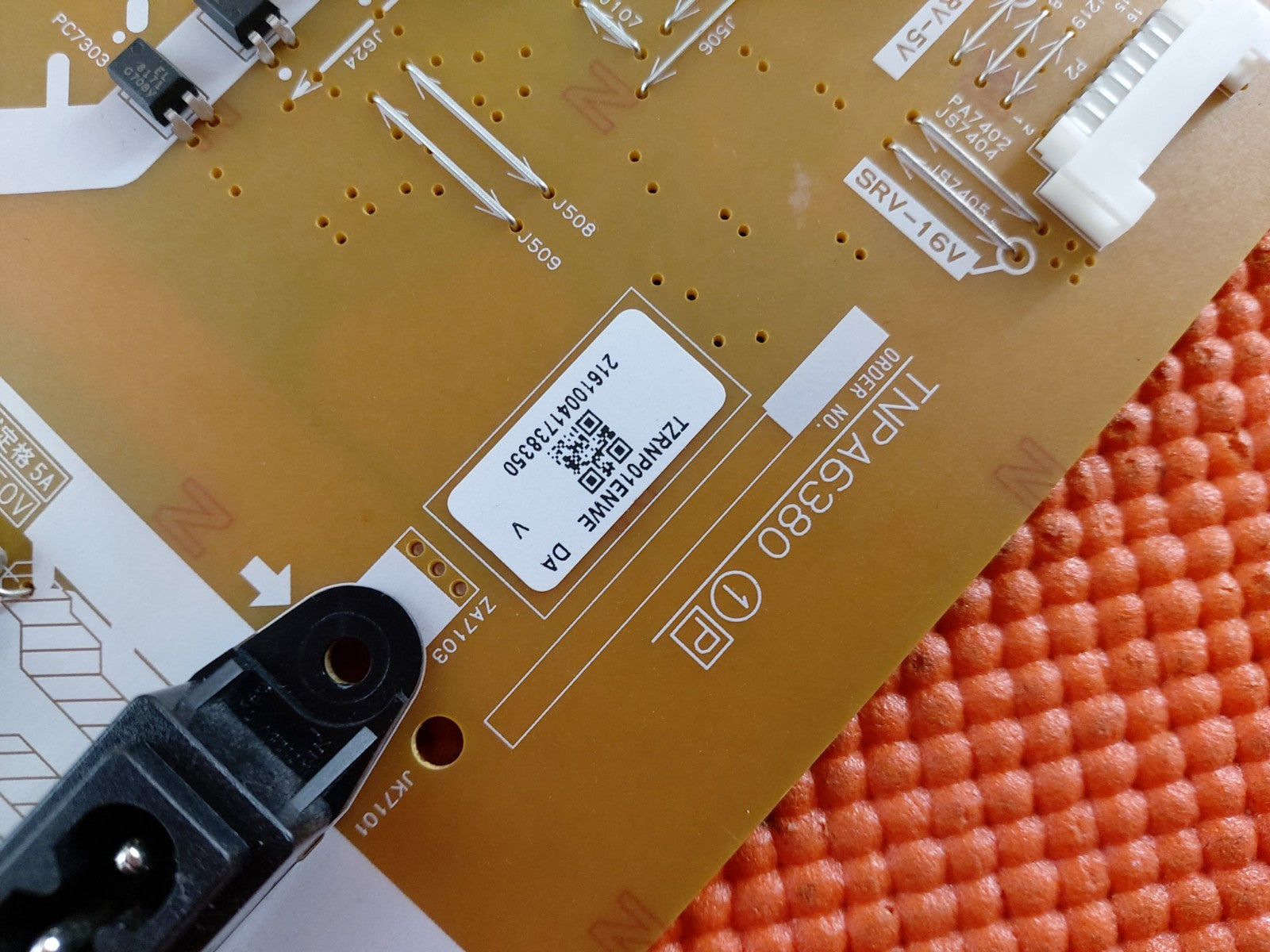 POWER BOARD FOR PANASONIC TX-40EX600B 40" LED TV TNPA6380 1 P | TZRNP01ENWE DA