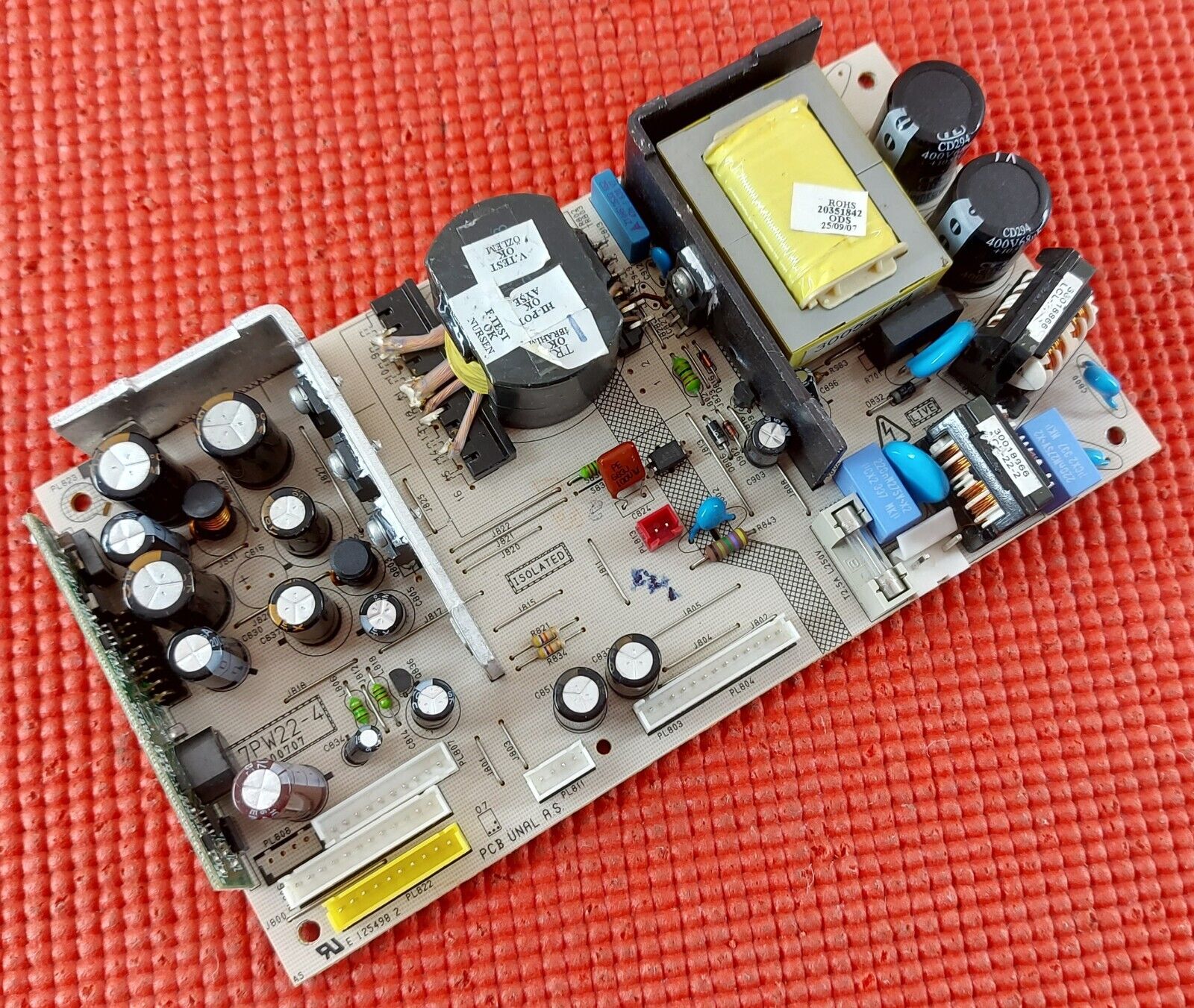POWER SUPPLY BOARD FOR LOGIK LOG26LW782 LD2665D LCD26-207 TV PW22-4 V2 300707