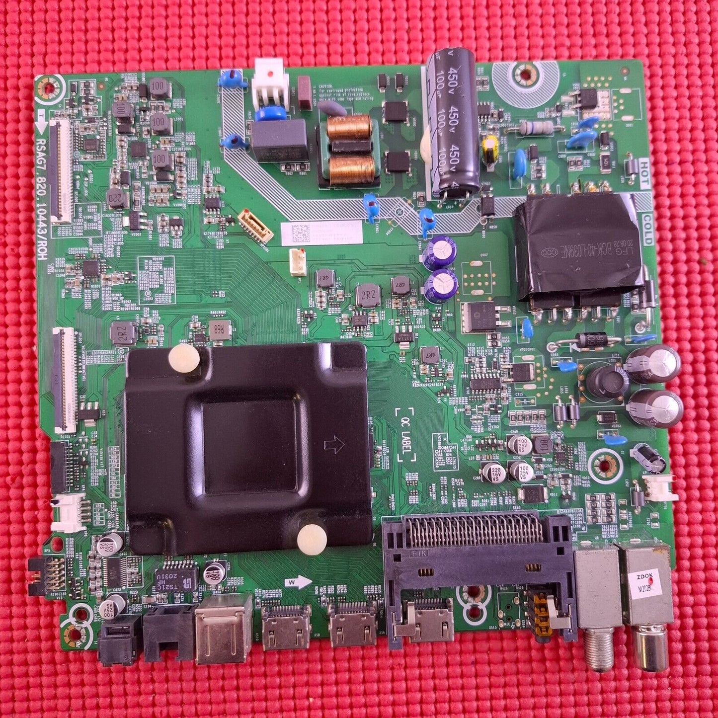 MB FOR HISENSE 43A7300FTUK TV RSAG7.820.10443/ROH 43A513EEVS SCREN T430QVN03.7