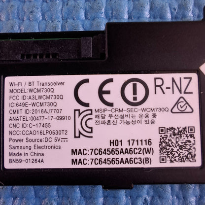 WIFI MODULE FOR SAMSUNG QE55Q7FAMT UE65KU6400 UE55MU6470U TV BN59-01264A