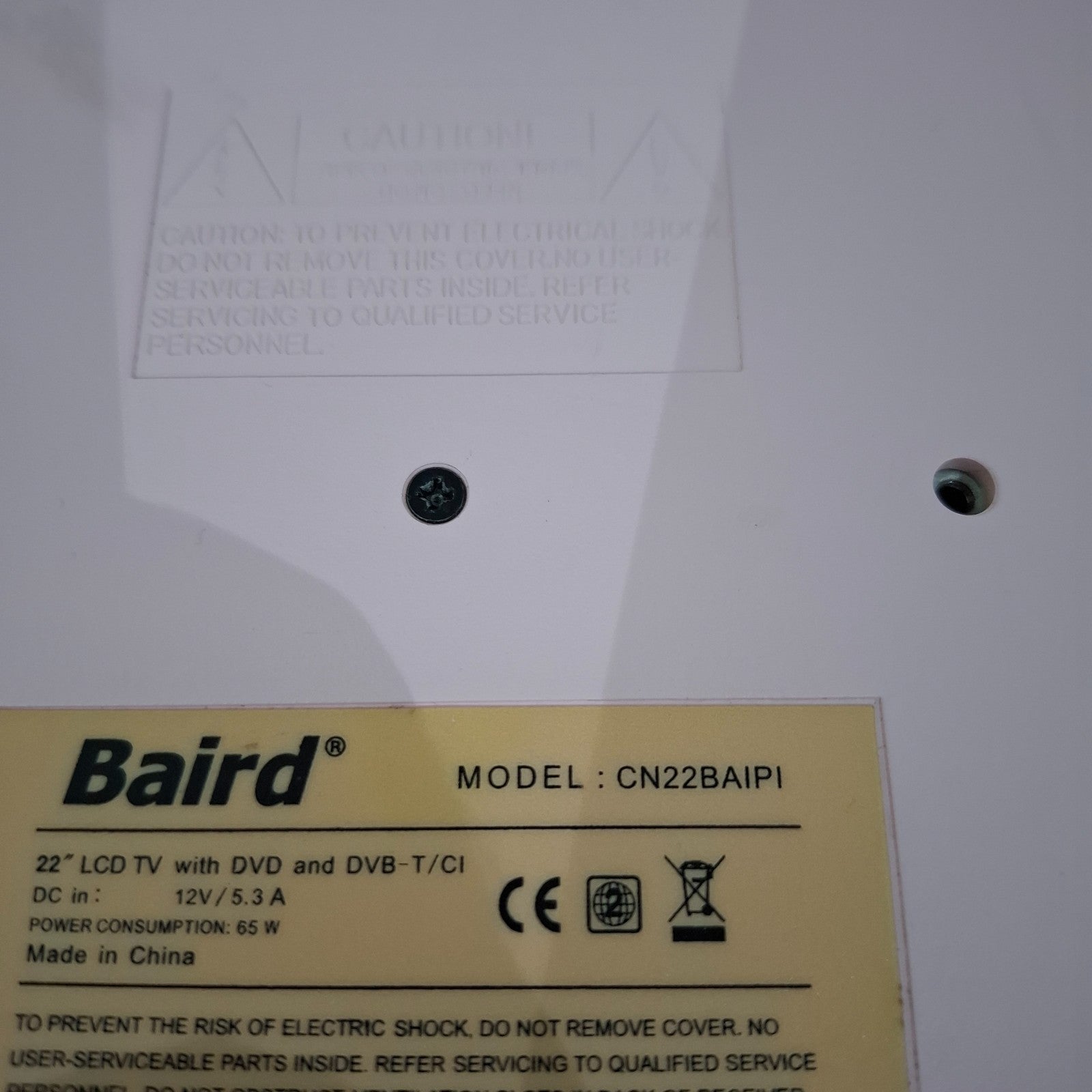 BAIRD CN22BAIPI 22" HD Ready LED 12v TV HDMI USB Scart - Pink