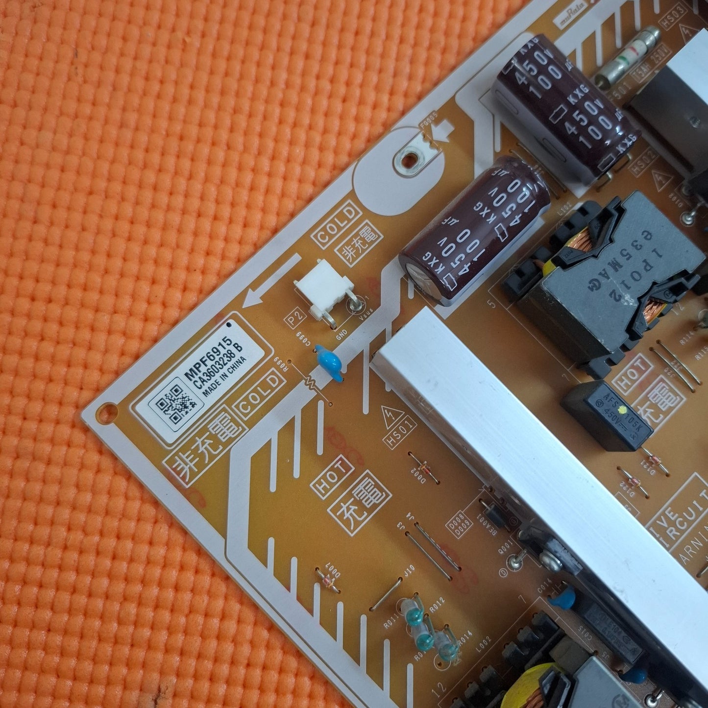 POWER SUPPLY BOARD FOR PANASONIC TX-P65VT50B TX-P65VT65B 65" TV MPF6915