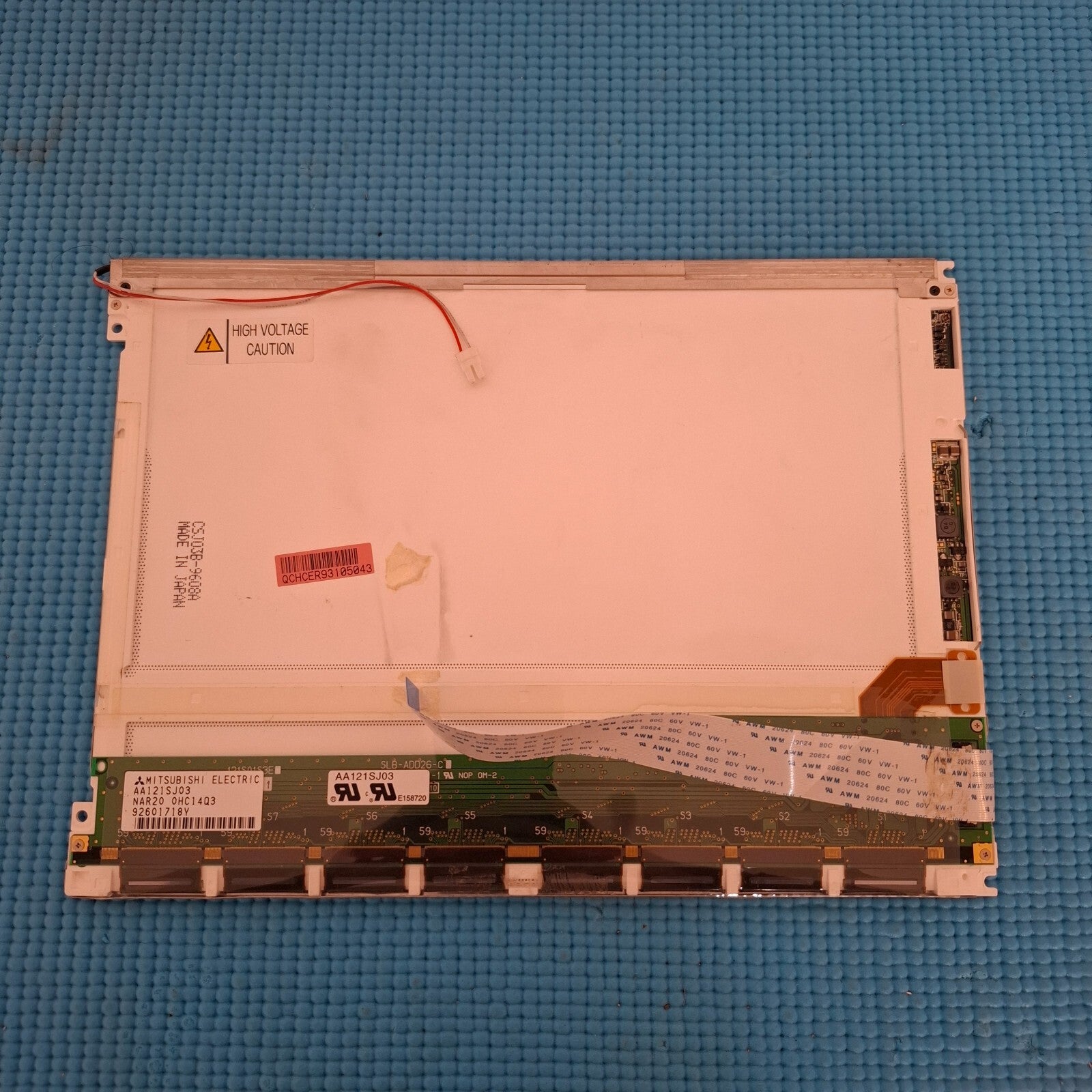 LED/LCD SCREEN PANEL MATTE MITSUBISHI AA121SJ03 12.1" 800x600