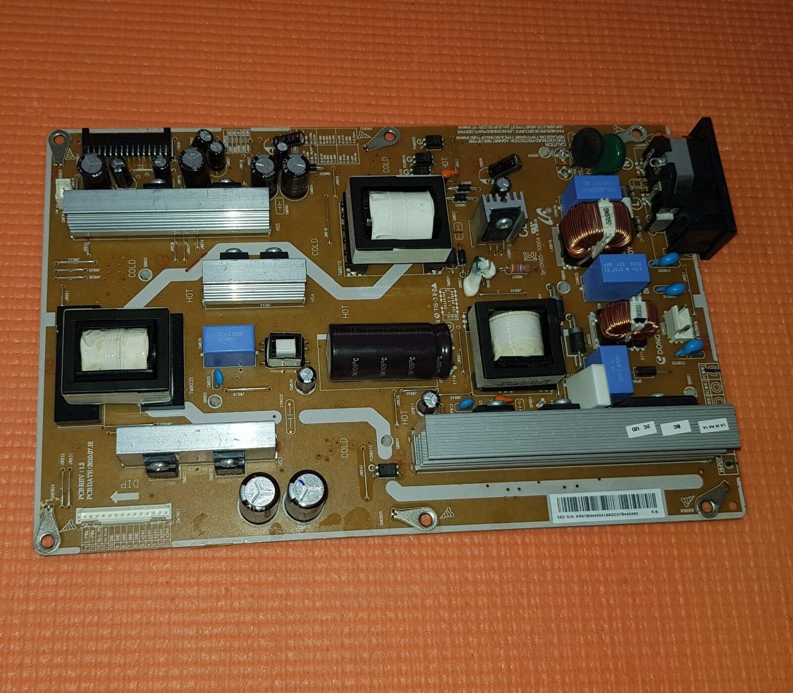 POWER SUPPLY FOR SAMSUNG LH32HBPLBC 320MX-3 32" LCD TV LF32F1_ADY BN44-00416A
