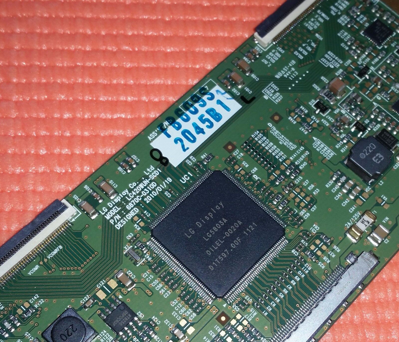 LVDS BOARD FOR PANASONIC TX-L42U3B TX-L42U2B TV LC420WUN 6870C-0310D 6871L-2045B