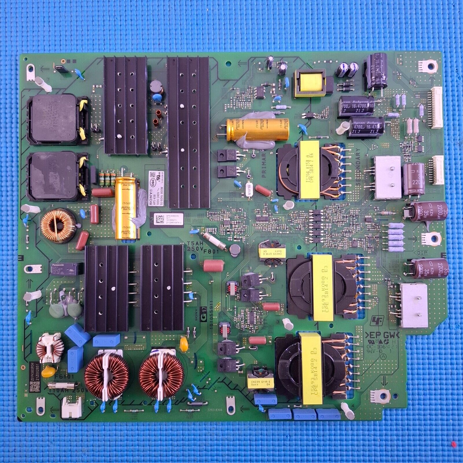 POWER BOARD FOR SONY XR-65A90J XR-55A90J OLED TV G17 101055911 APS-438 (CH)