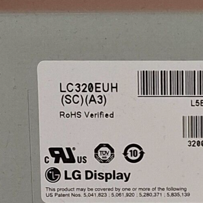 LED/LCD SCREEN PANEL LG LC320EUH (SC) (A3) FOR PANASONIC TX-L32D25B 32" TV