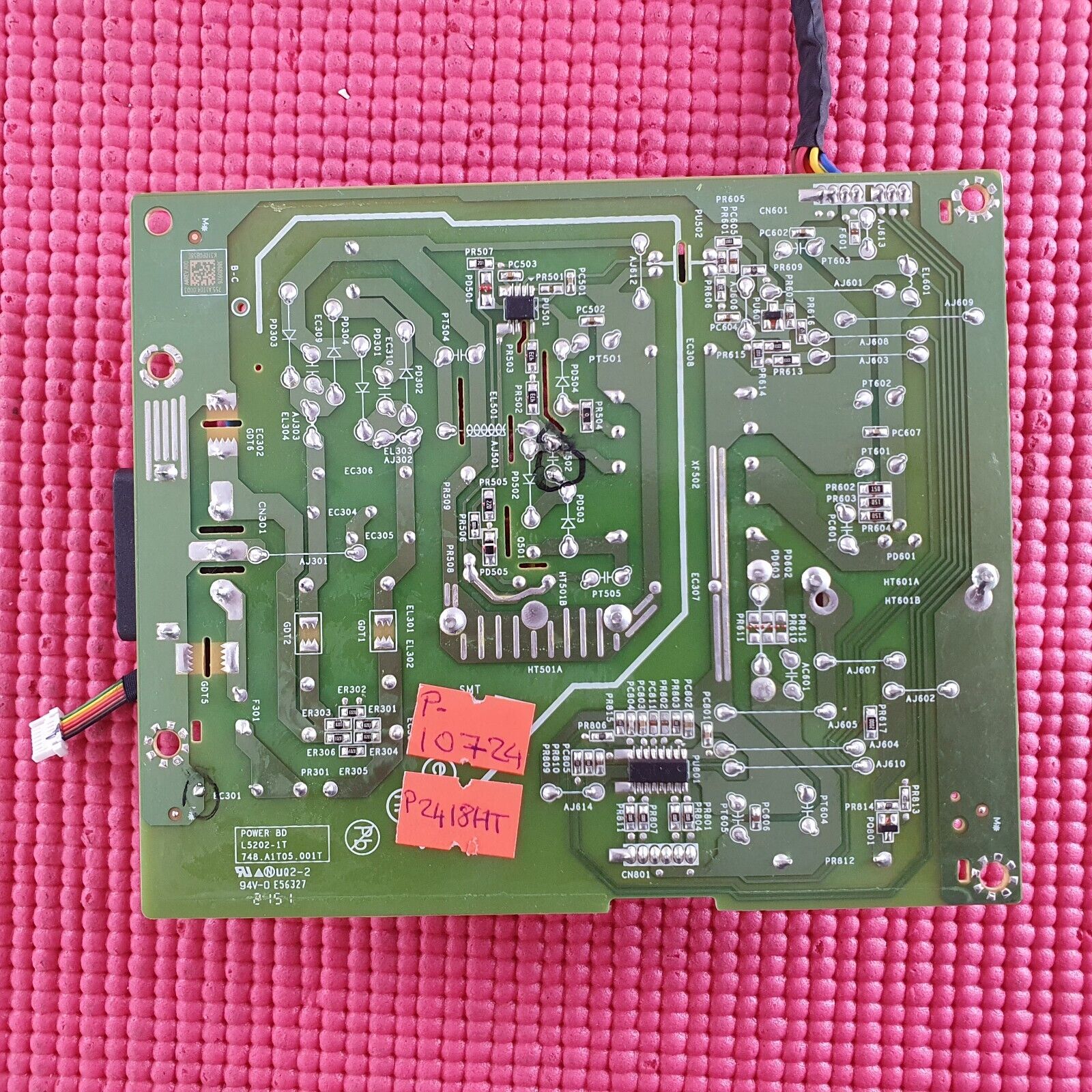 POWER SUPPLY FOR DELL P2418HT 24" LED TOUCH MONITOR L5202-1T 748.A1T05.001T