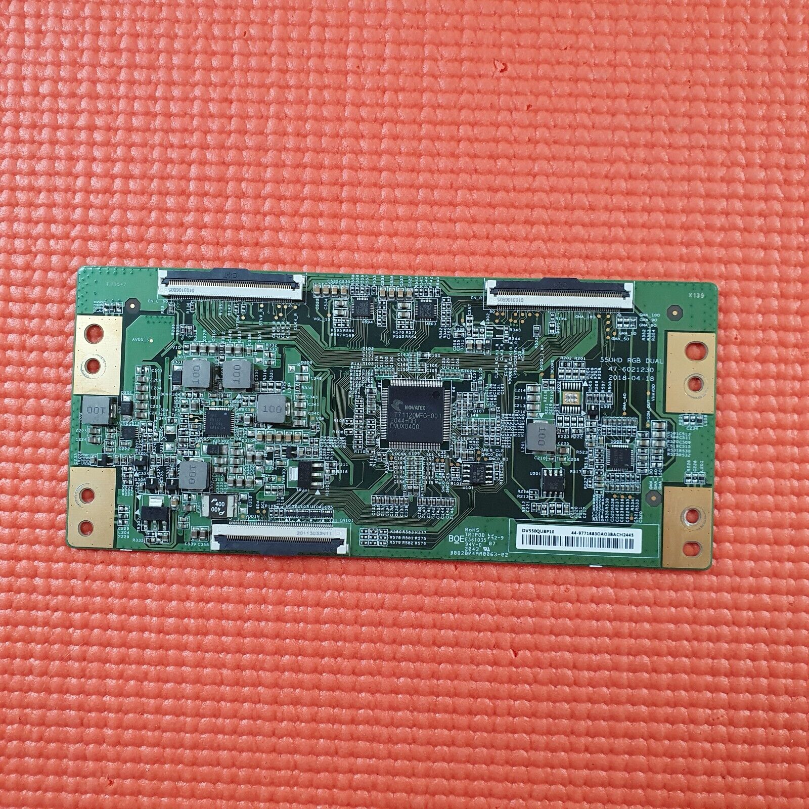 LVDS TCON BOARD FOR HITACHI 55HK6100UF 55" TV 47-6021230 DV550QUBP10
