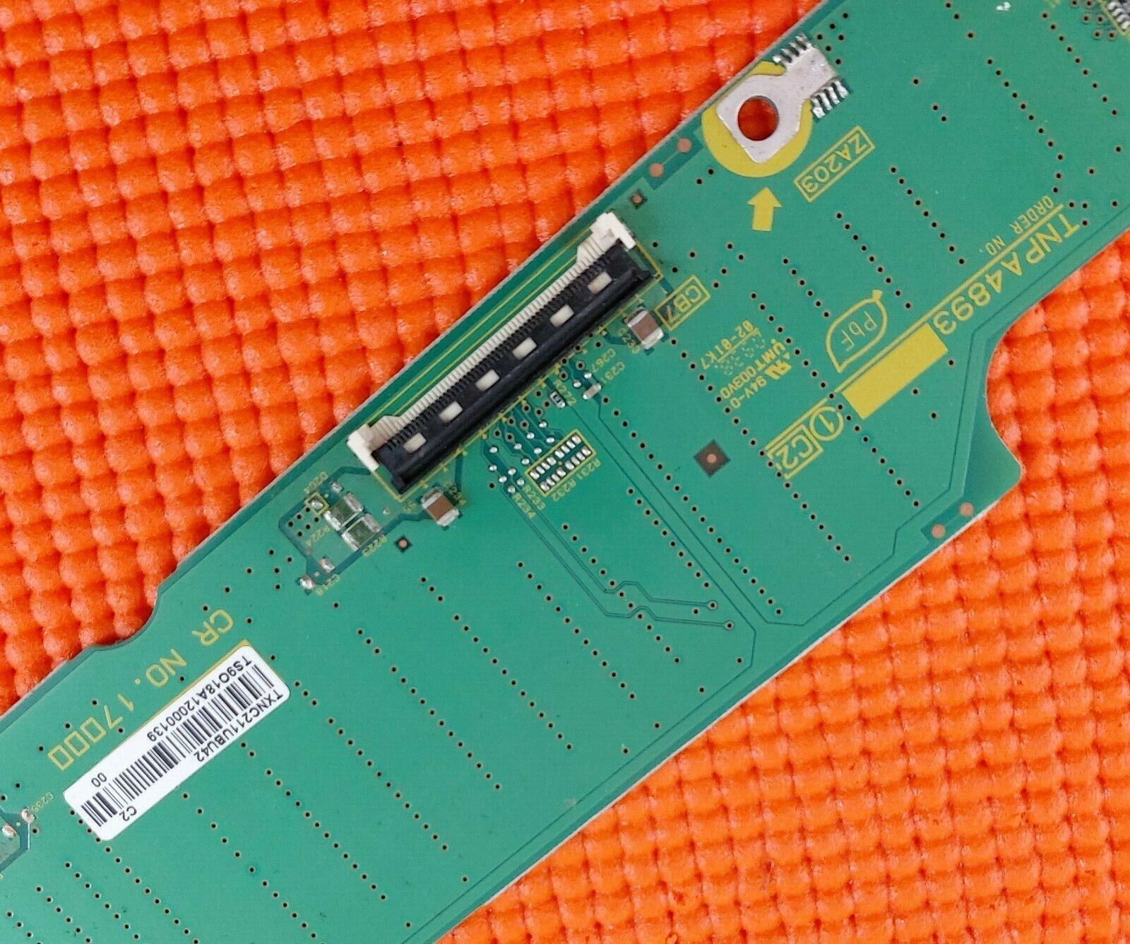 BUFFER BOARD FOR PANASONIC TX-P42C10B 42" PLASMA TV TNPA4893 1 C2 TXNC211UBU42