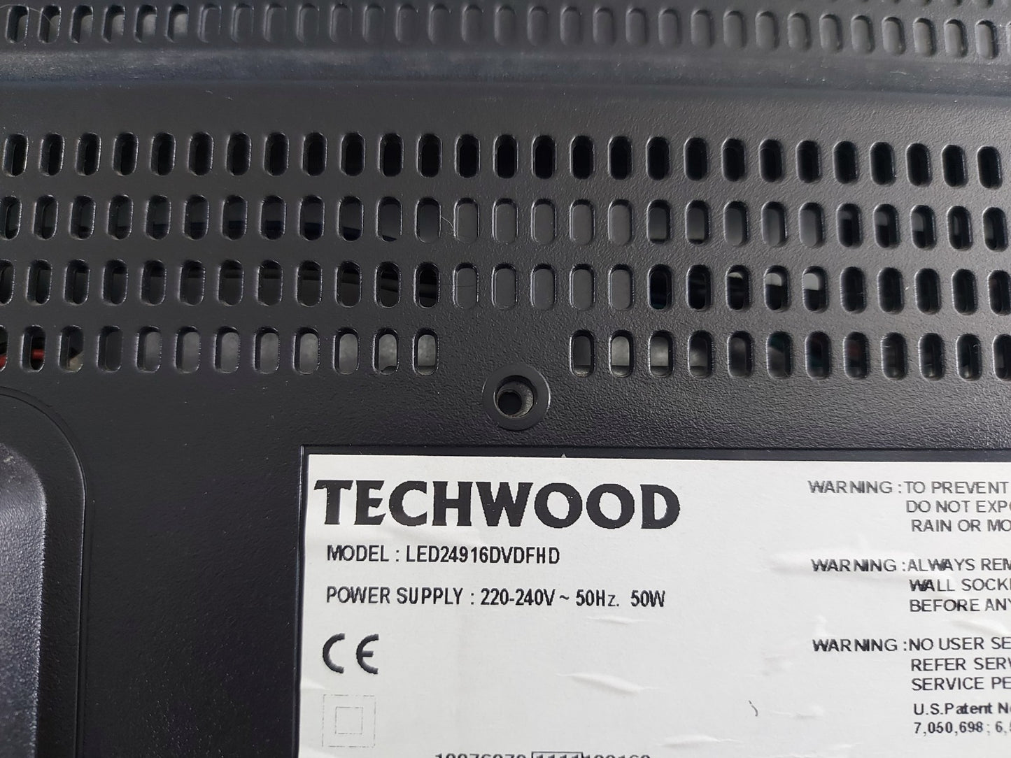 TECHWOOD LED24916DVDFHD 24" Full HD LED HDMI USB Scart TV With Remote + Stand