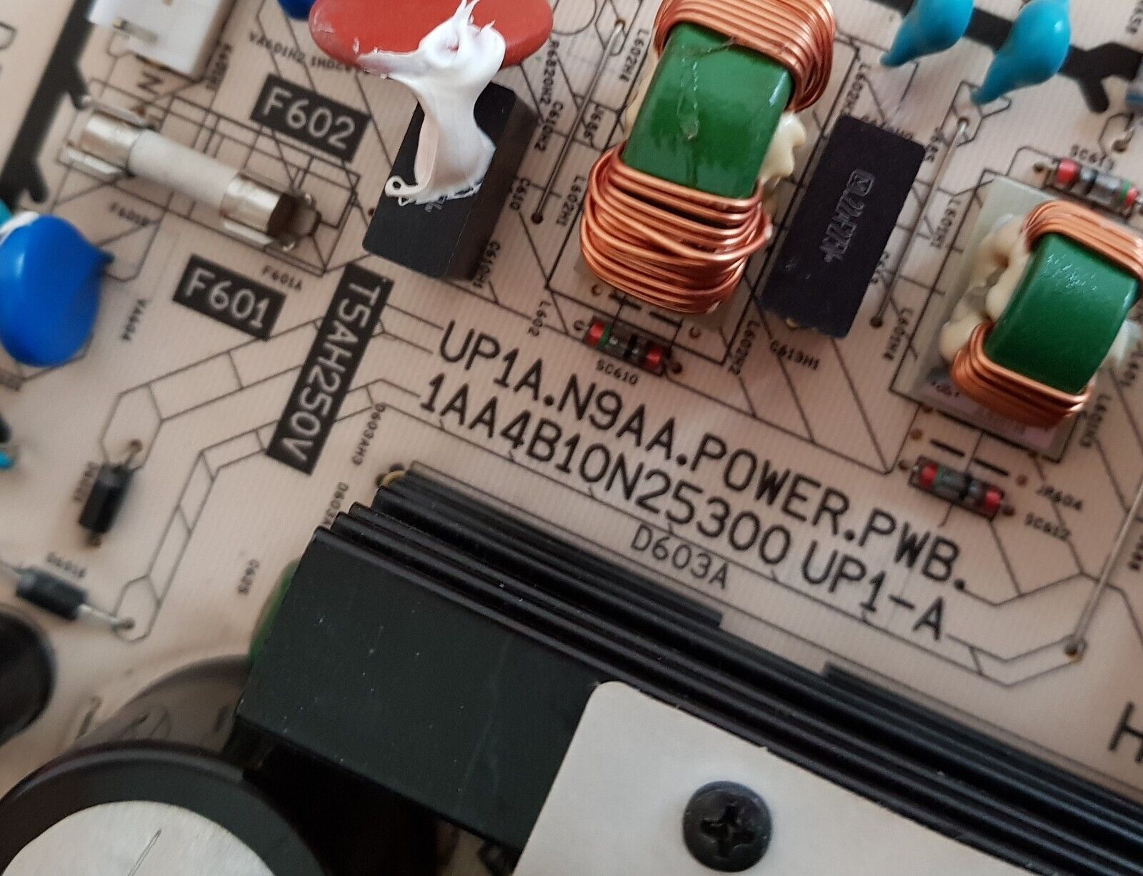 POWER BOARD FOR PANASONIC TH-42LF20ER FULL HD LCD MONITOR 1AA4B10N25300 UP1-A