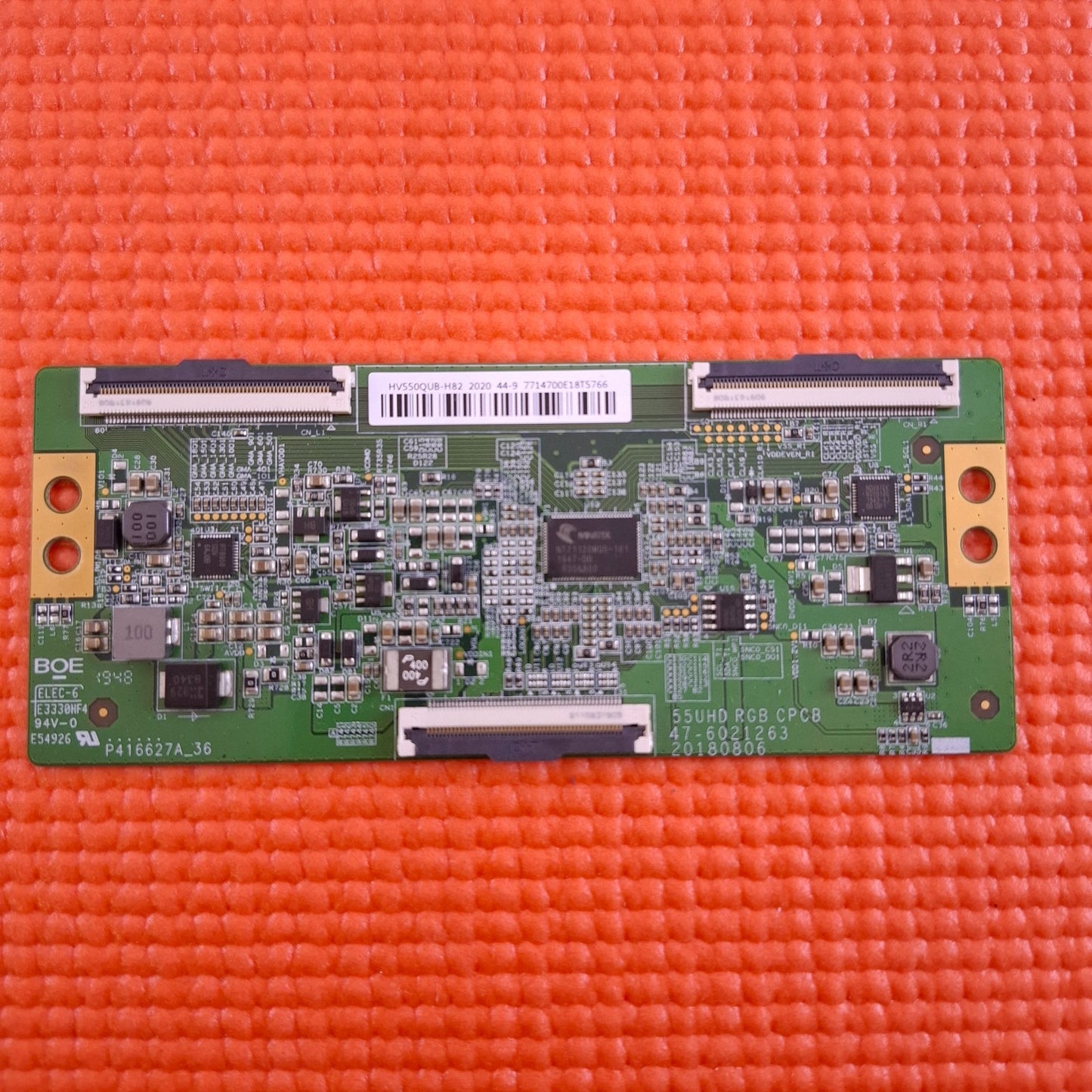 LVDS BOARD FOR PHILIPS 55PUS675412 55PUS6272 TV HV550QUB-H82 44-97714700E