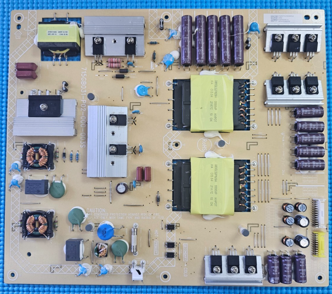 POWER SUPPLY FOR SKY GLASS LT065-F3-PIN TV ADTVJ1628ACA 715GB031-P02-000-003S
