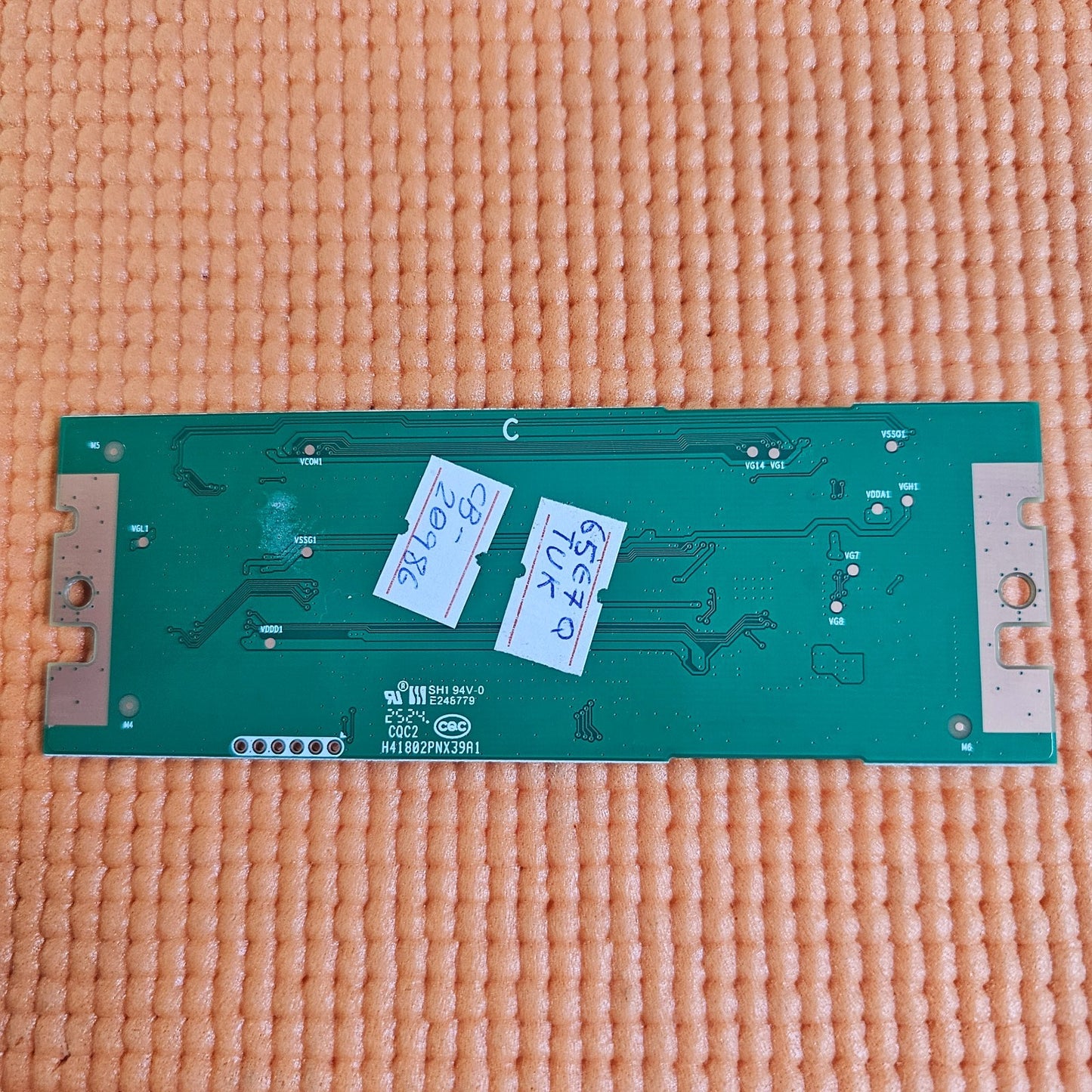 LVDS TCON BOARD FOR HISENSE 65E7QTUK 65" TV RSAG7.820.51831/ROH 417414