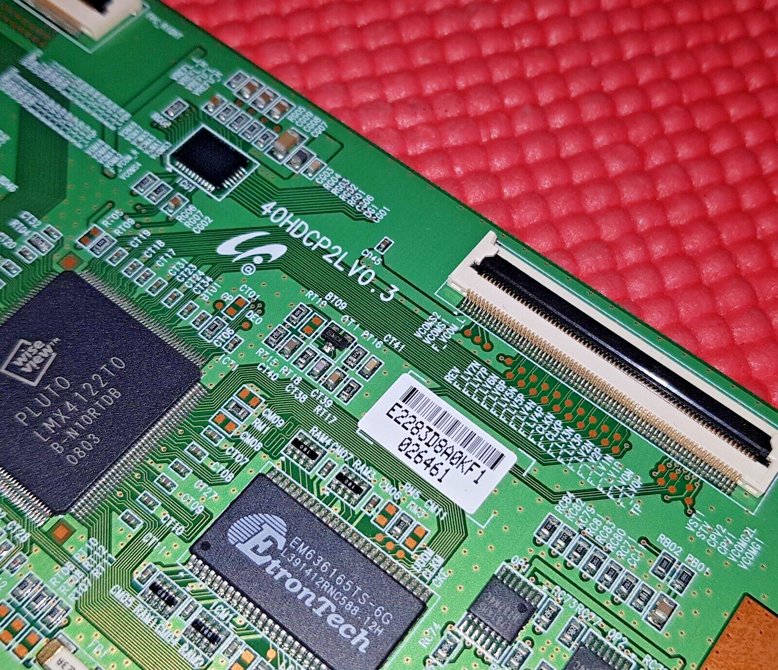 LVDS TCON BOARD FOR SAMSUNG LE40A456 LE40A456C2D TV 40HDCP2LV0.3 LJ94-02283D