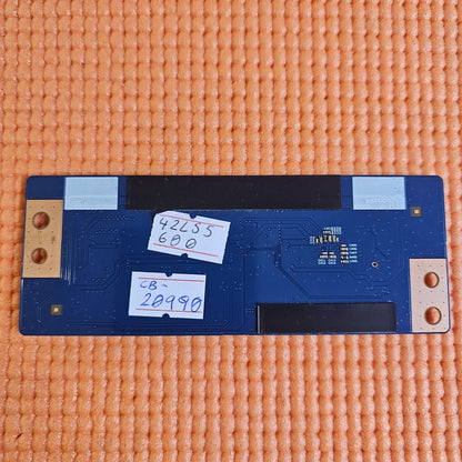 LVDS TCON  BOARD FOR LG 42LC575 42LS5600 42" TV 31T14-C0J T315HW07 5542T23C02