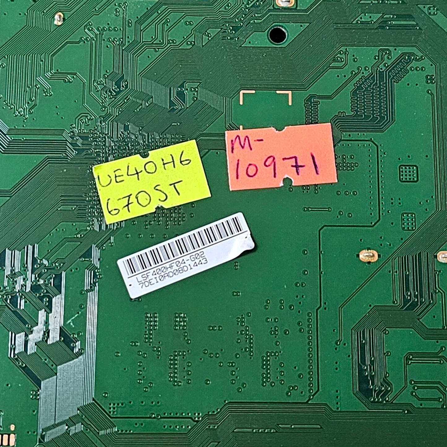 MAIN BOARD FOR SAMSUNG UE40H6670ST BN41-02156A BN94-07457K SCREEN LSF400HF04-G02