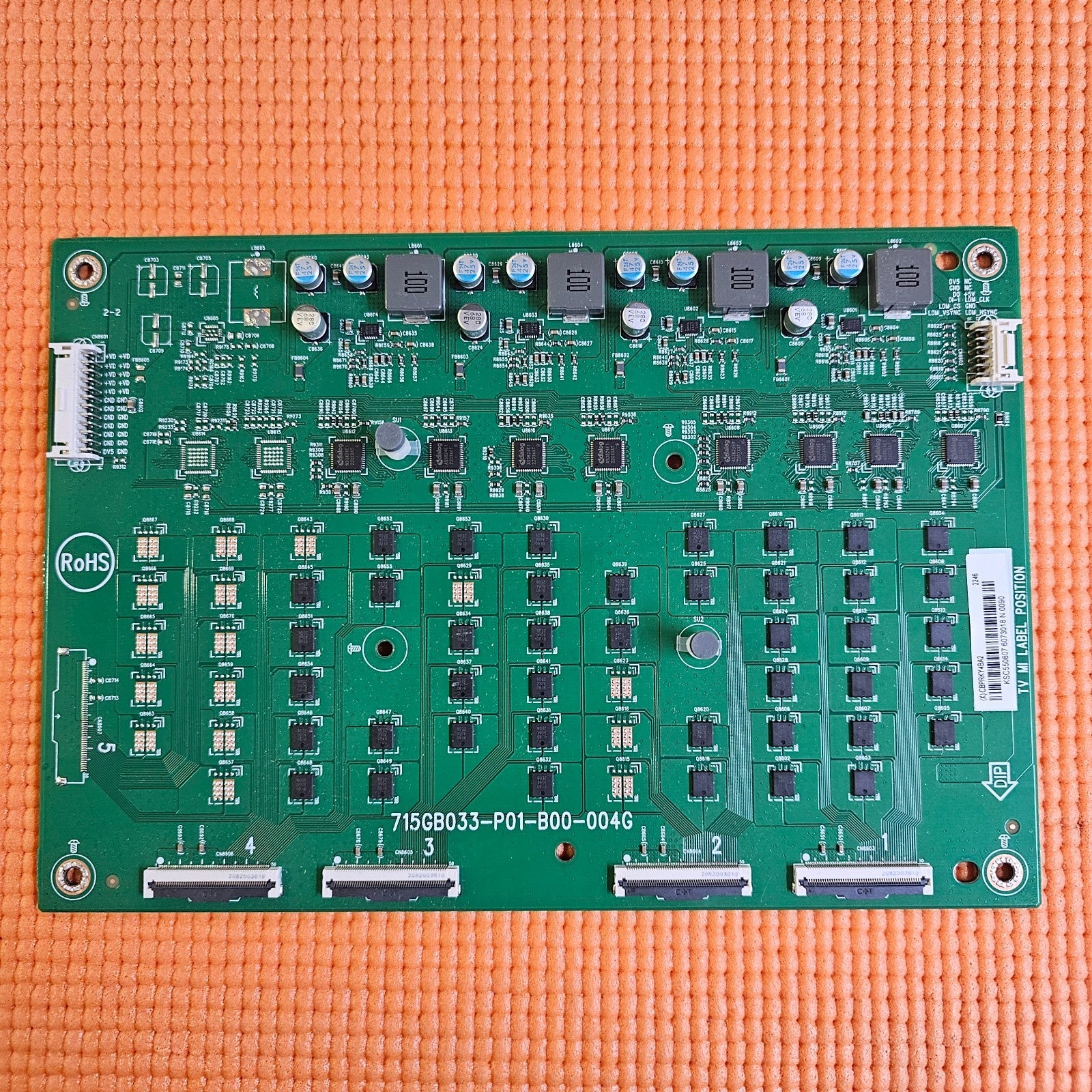 INVERTER BOARD FOR SKYGLASS LT055-F2-ANT TV 715GB033-P01-B00-004G CBPRKY4BA2