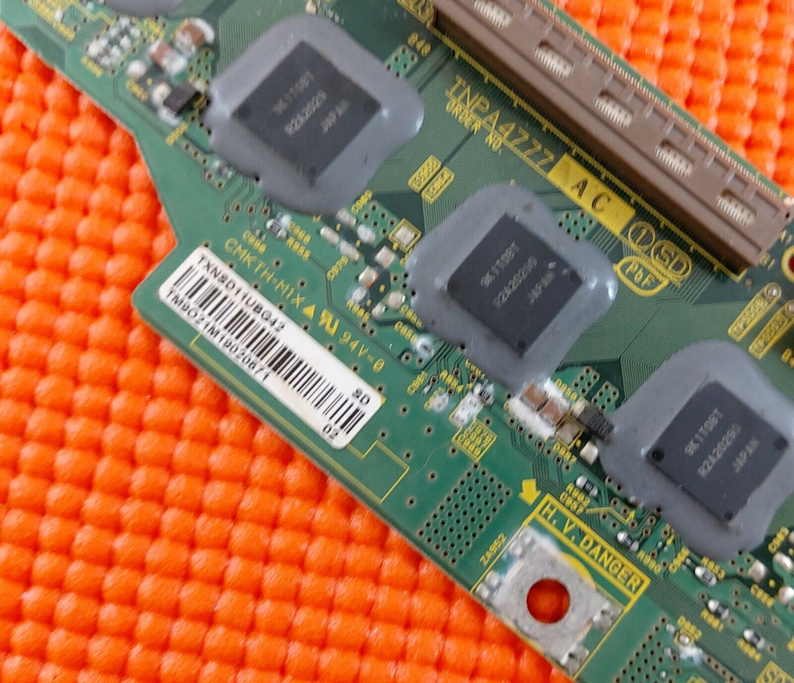 BUFFER BOARD FOR PANASONIC TX-P42C10B PLASMA TV TNPA4777 AC 1 SD TXNSD11UBG42