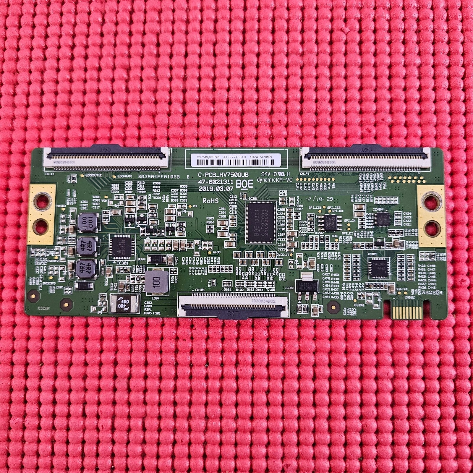 LVDS TCON BOARD FOR PHILIPS 75PUS8536/12 LT-75CF810 TV 47-6021311 HV750QUBF90