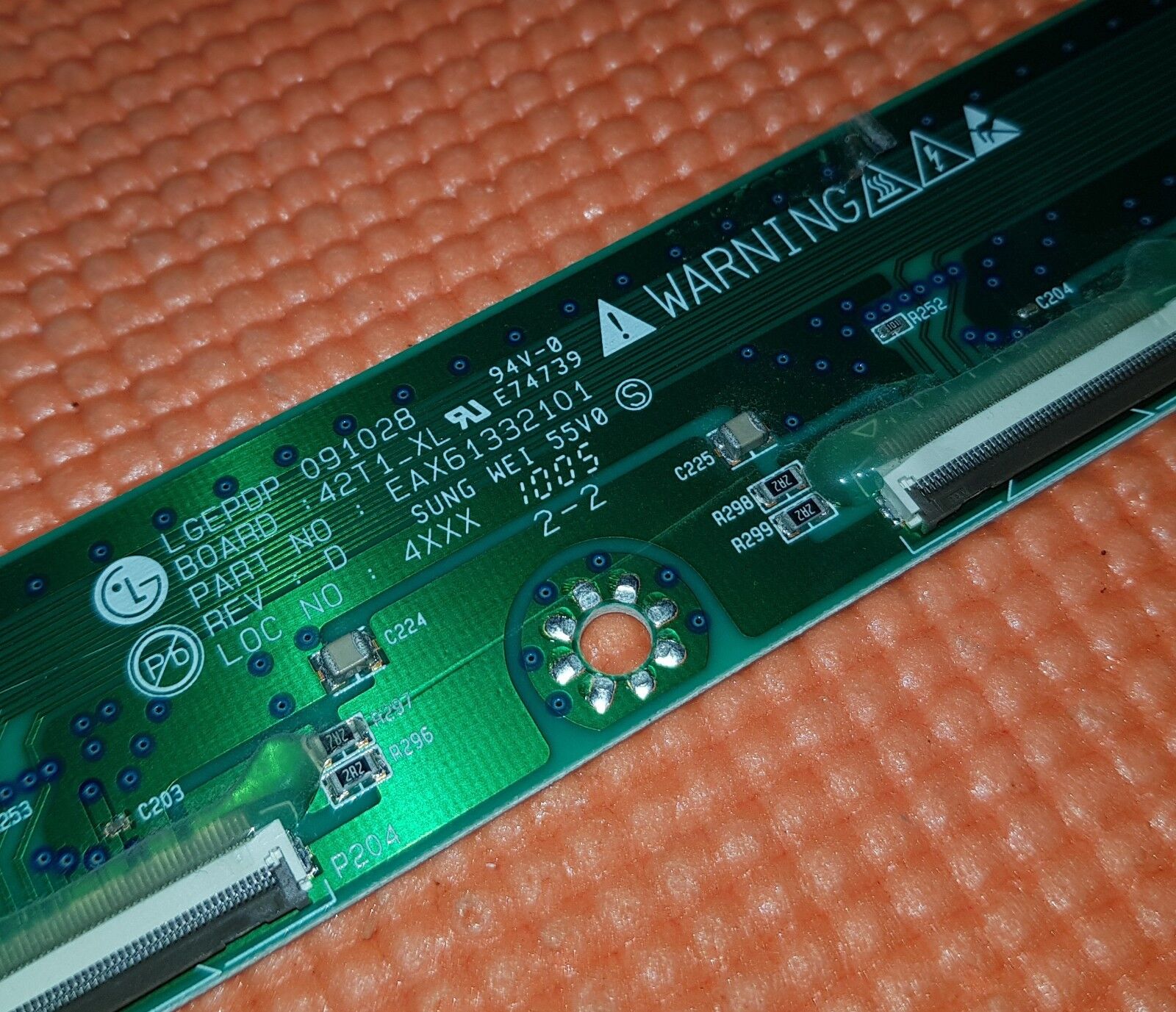 BUFFER BOARD FOR LG 42PJ350 42PJ550 42" PLASMA TV EAX61332101 EBR63628702 XL