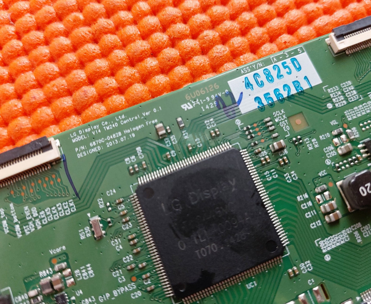 LVDS TCON BOARD FOR PANASONIC TX-42AS650B TX-42AS740B TV 6870C-0482B 6871L-3562B