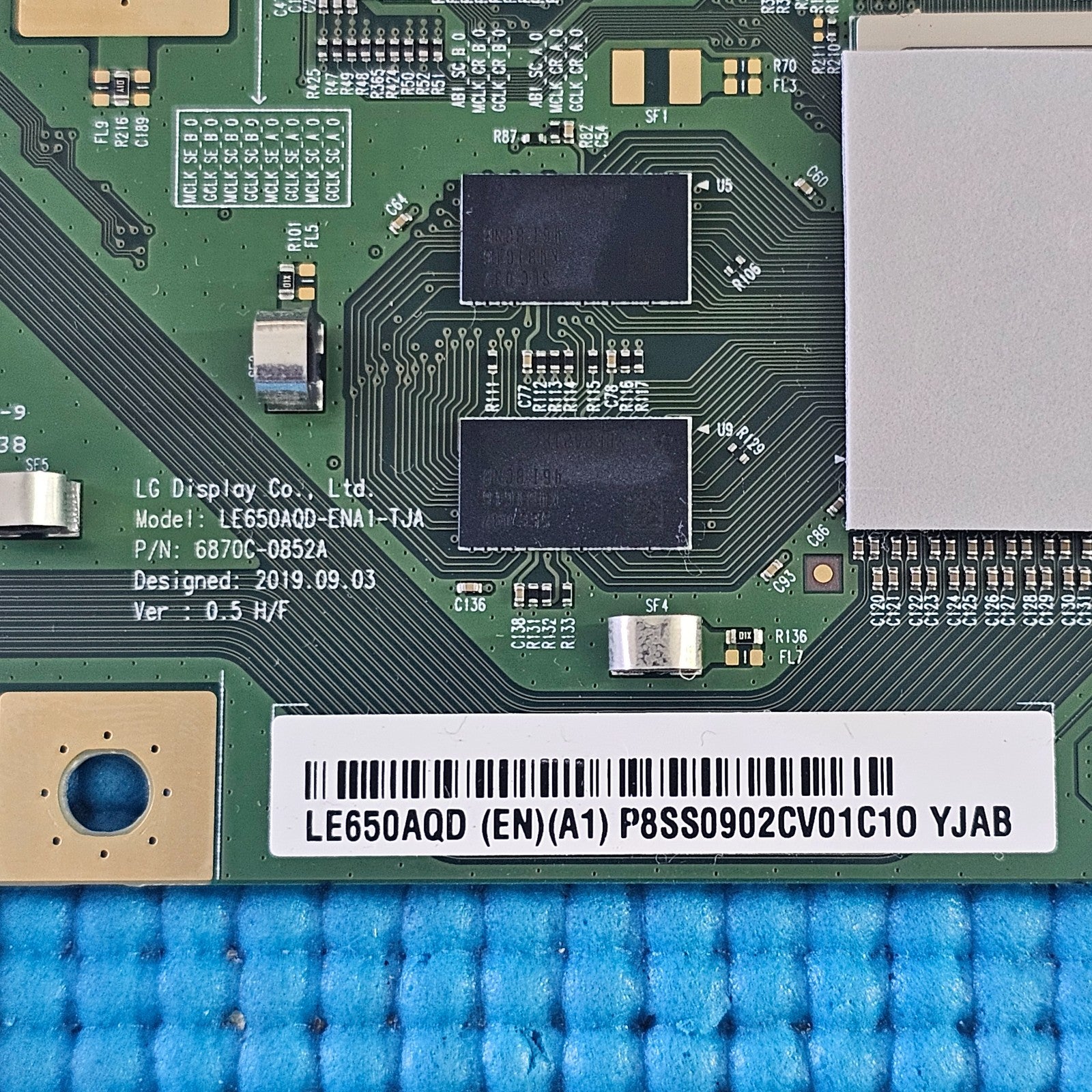 TCON LVDS BOARD FOR LG OLED65CX6LA OLED65BX6LB 65" TV 6870C-0852A 6871L-6275B