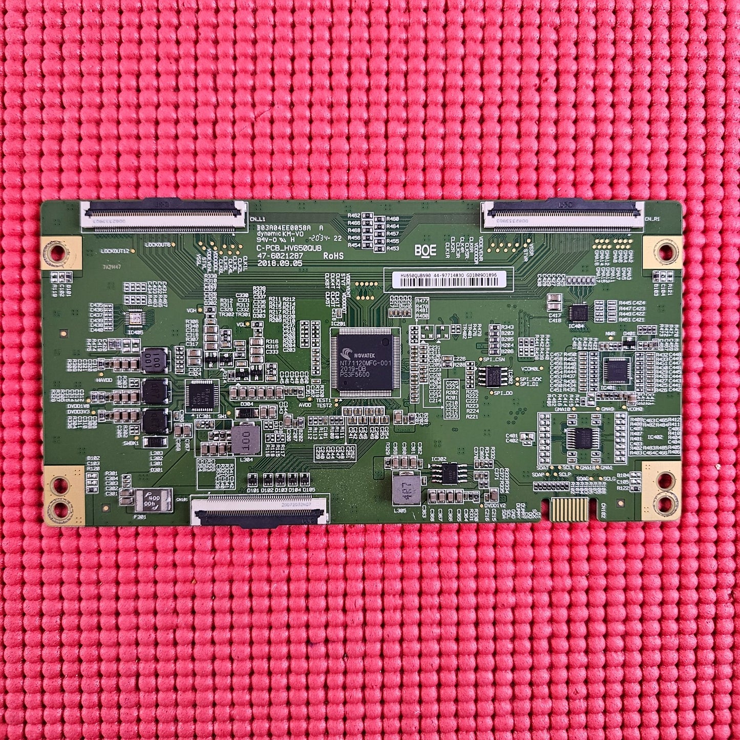 TCON LVDS BOARD FOR TOSHIBA 65UL2063DB 65UA2B63DB 65" TV HV650QUBN90 47-6021287