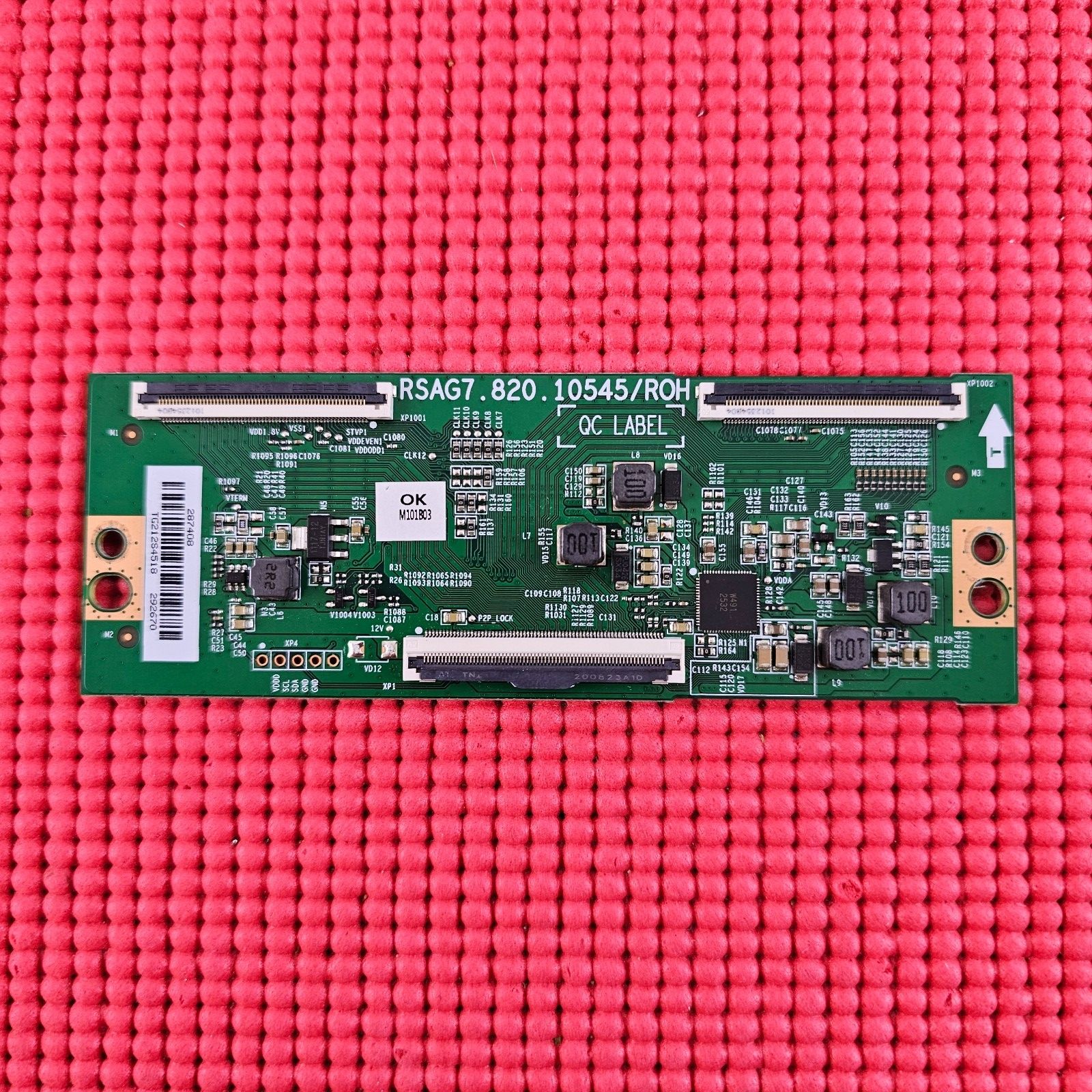 LVDS TCON BOARD FOR HISENSE 65A6GTUK 65A6BGTUK 65" TV RSAG7.820.10545/ROH 287408