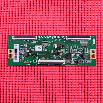 LVDS TCON BOARD FOR HISENSE 65A6GTUK 65A6BGTUK 65" TV RSAG7.820.10545/ROH 287408