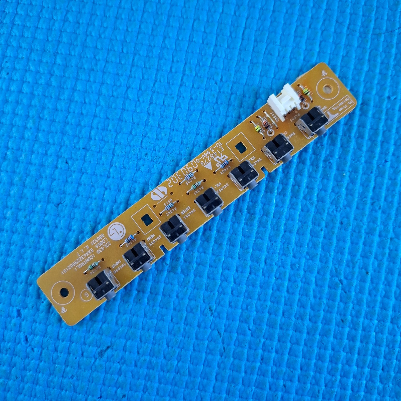 GENUINE BUTTON UNIT FOR LG 22LG300C 22LG30 TV EAX43229002