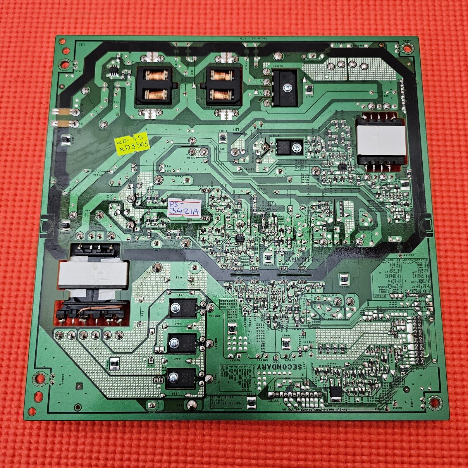 POWER BOARD FOR SONY KD-75XD8505 75" LED TV 1-474-643-11 PSLF331151A (S) REV:0.3