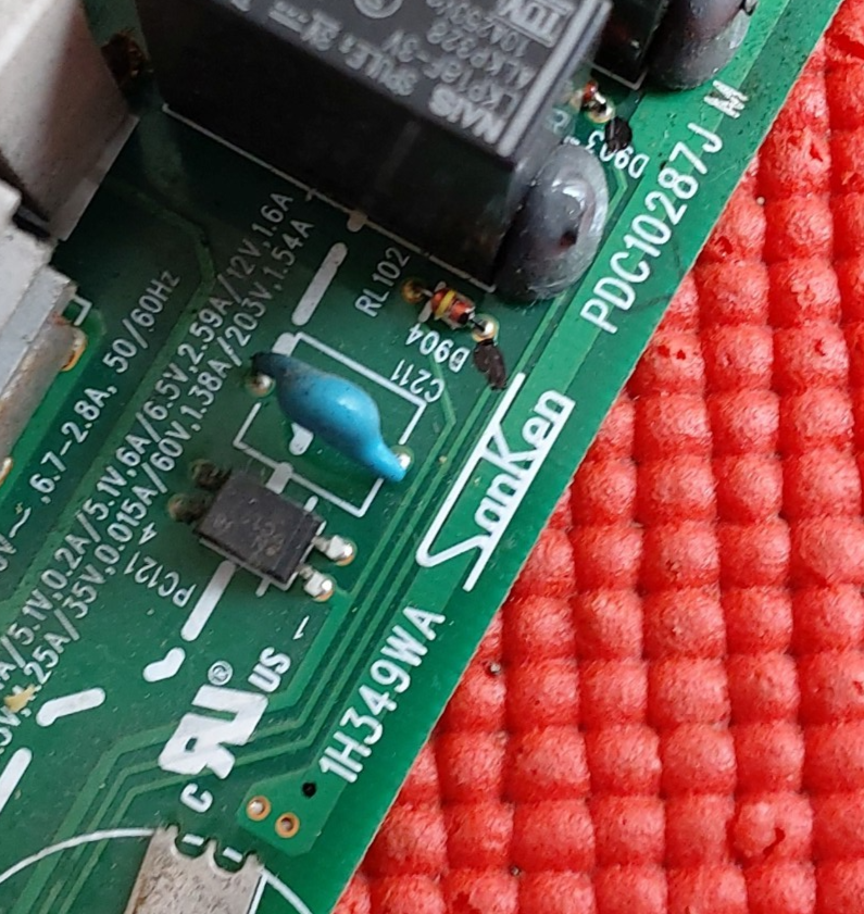 POWER BOARD FOR PIONEER PDP-507XD 50" PLASMA TV 1H349WA PDC10287J M