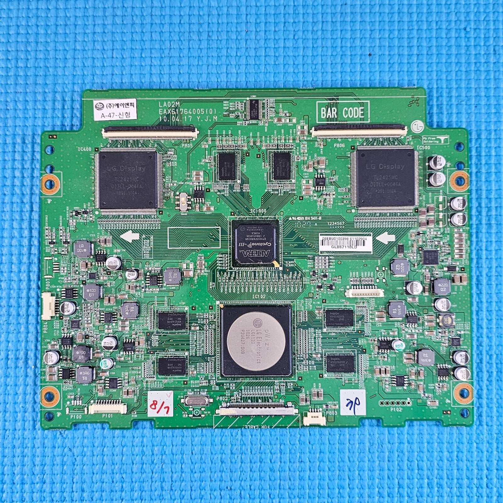 LVDS TCON BOARD FOR LG 47LX9900 47LX9500 TV EAX61764005 EBU01005V2 EBU61102904