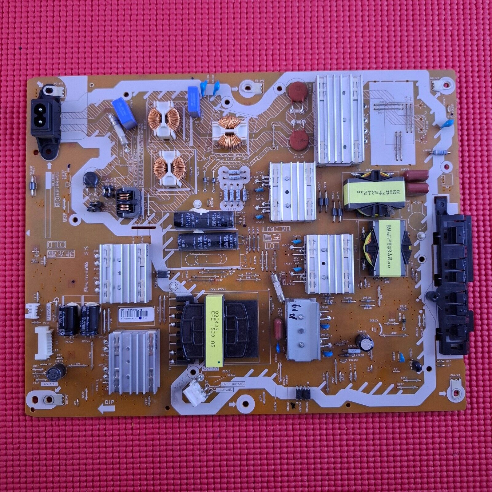 POWER BOARD FOR PANASONIC TX55CX802B TX-55CX802B TV TNPA6163 1 P TXN/P1GUVB I