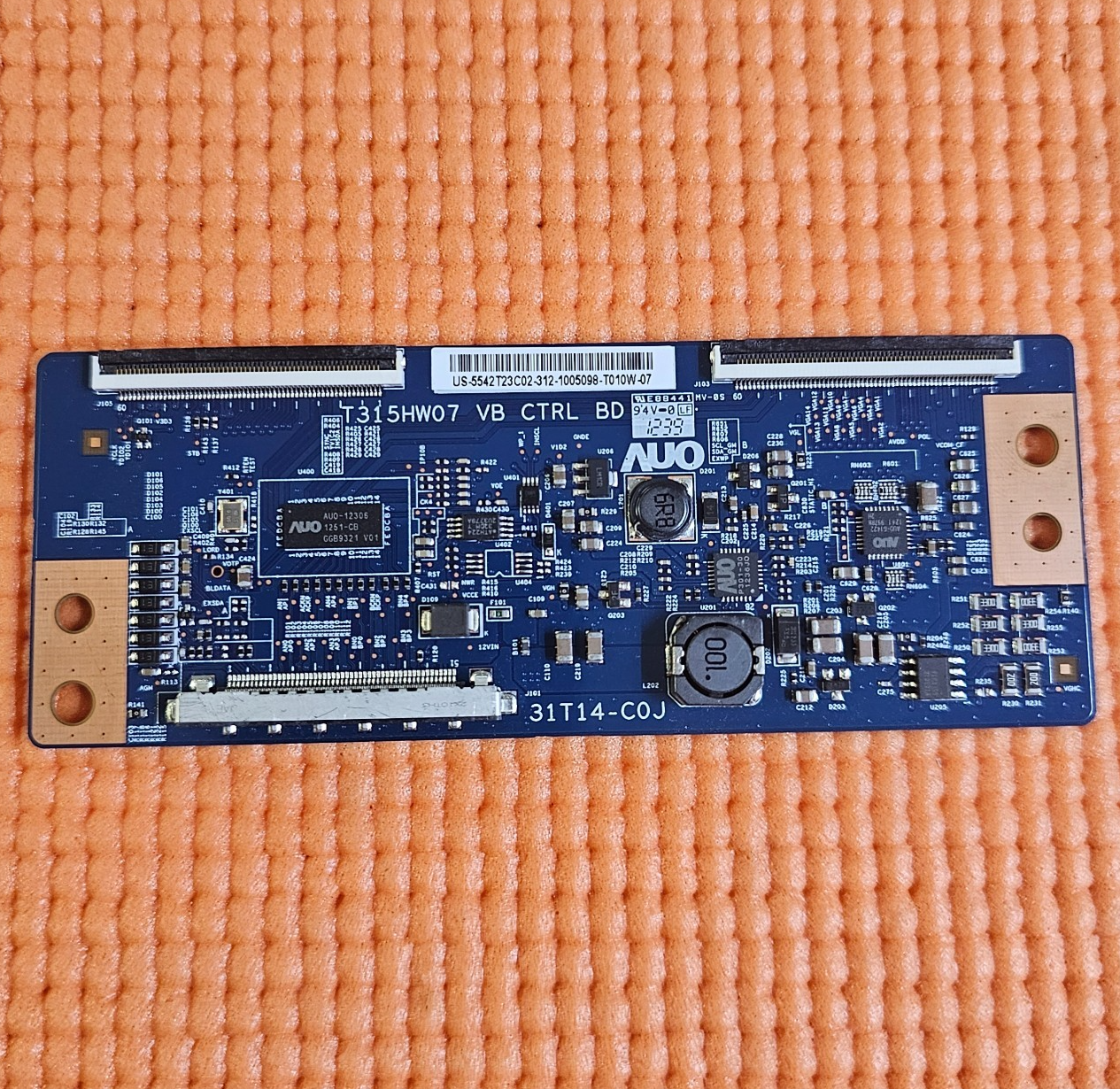 LVDS TCON  BOARD FOR LG 42LC575 42LS5600 42" TV 31T14-C0J T315HW07 5542T23C02