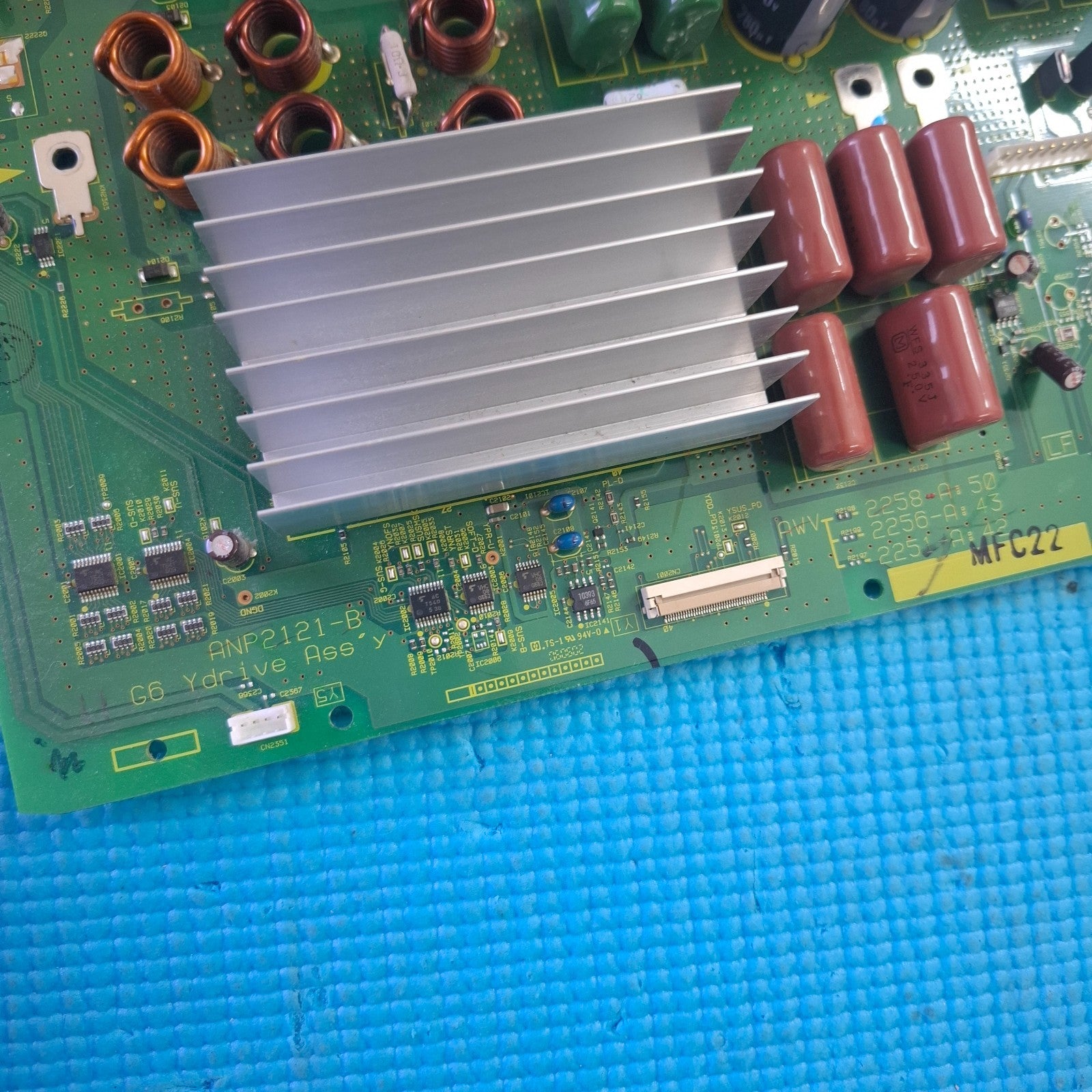 YSUS BOARD FOR PIONEER PDP-506PE 50" PLASMA TV AWV2256-A  ANP2121-B